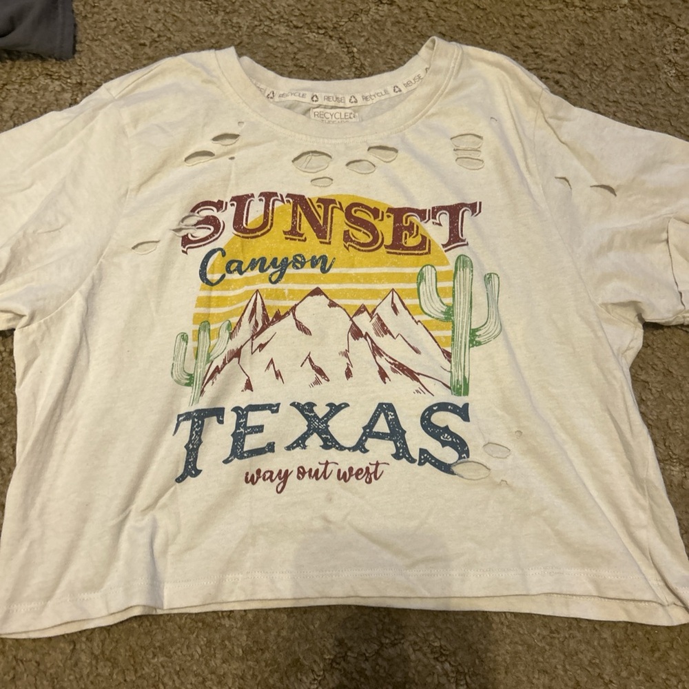 Sunset Canyon Texas Graphic Tee
